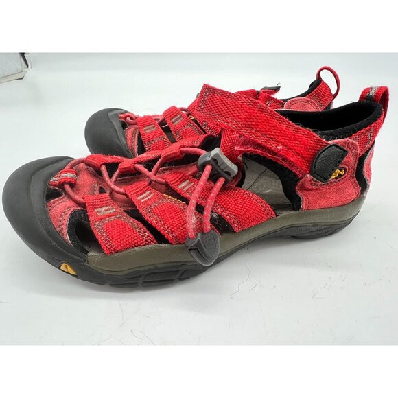 KEEN Kids Newport H2 Water Sandals Unisex Red Outdoors Casual Waterproof - Picture 9 of 12